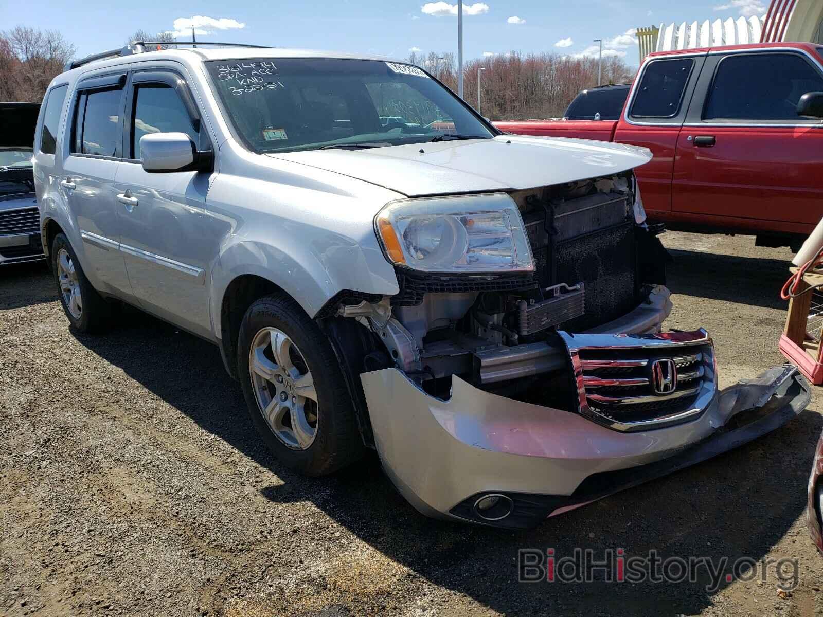 Photo 5FNYF4H49CB022200 - HONDA PILOT 2012