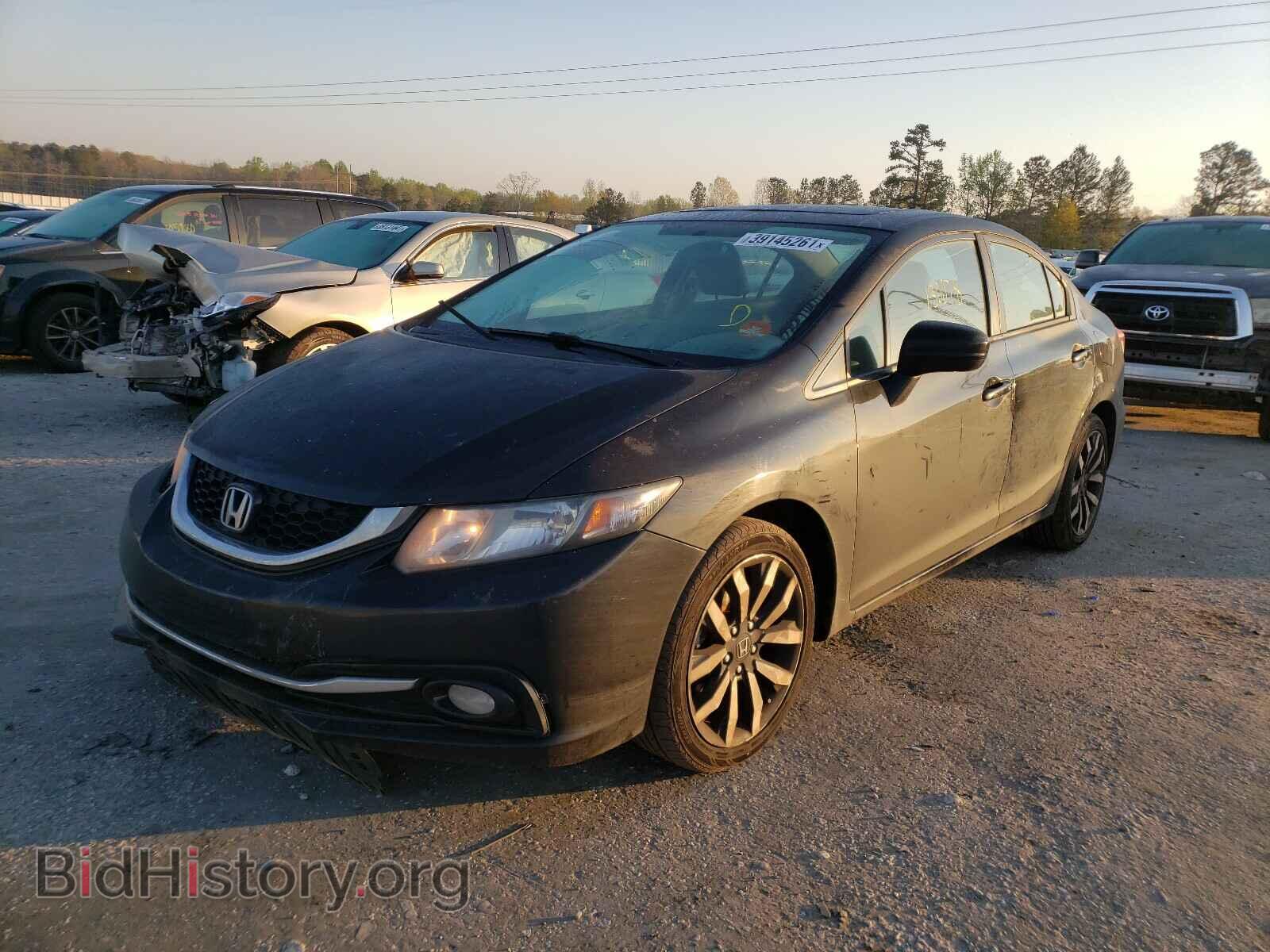 2015 HONDA CIVIC - VIN: 2HGFB2F97FH549609 - Фото 2