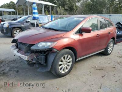 2011 Mazda CX-7, orange — VIN JM3ER2B50B0406161, Copart
