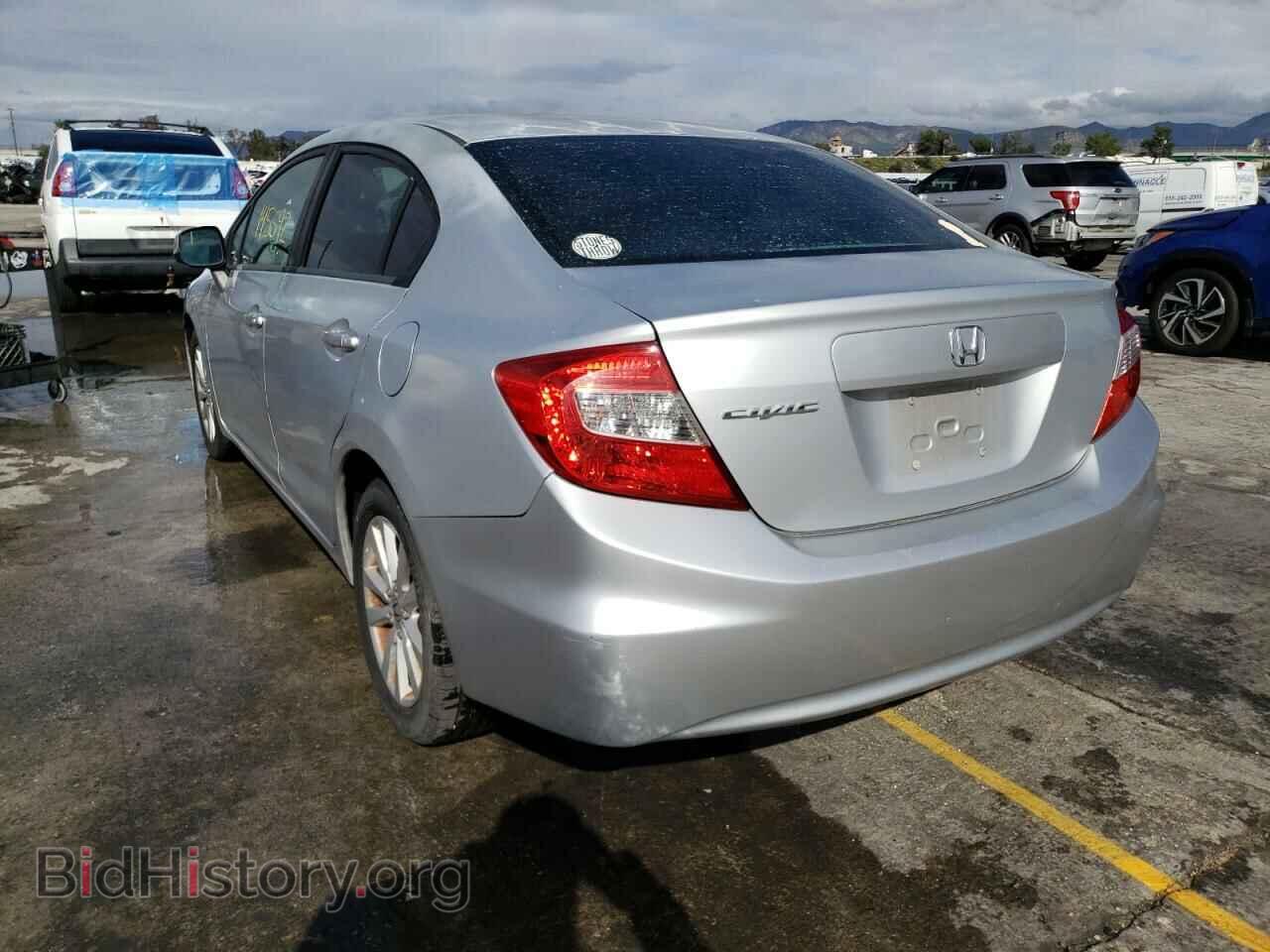 2012 HONDA CIVIC - VIN: 2HGFB2F86CH574326 - Фото 2