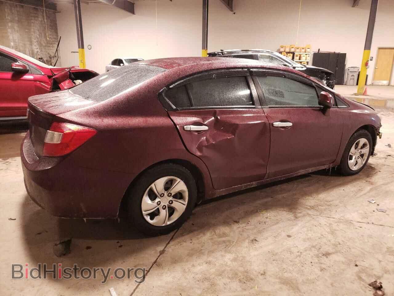 2012 HONDA CIVIC - VIN: 2HGFB2F81CH507004 - Фото 3
