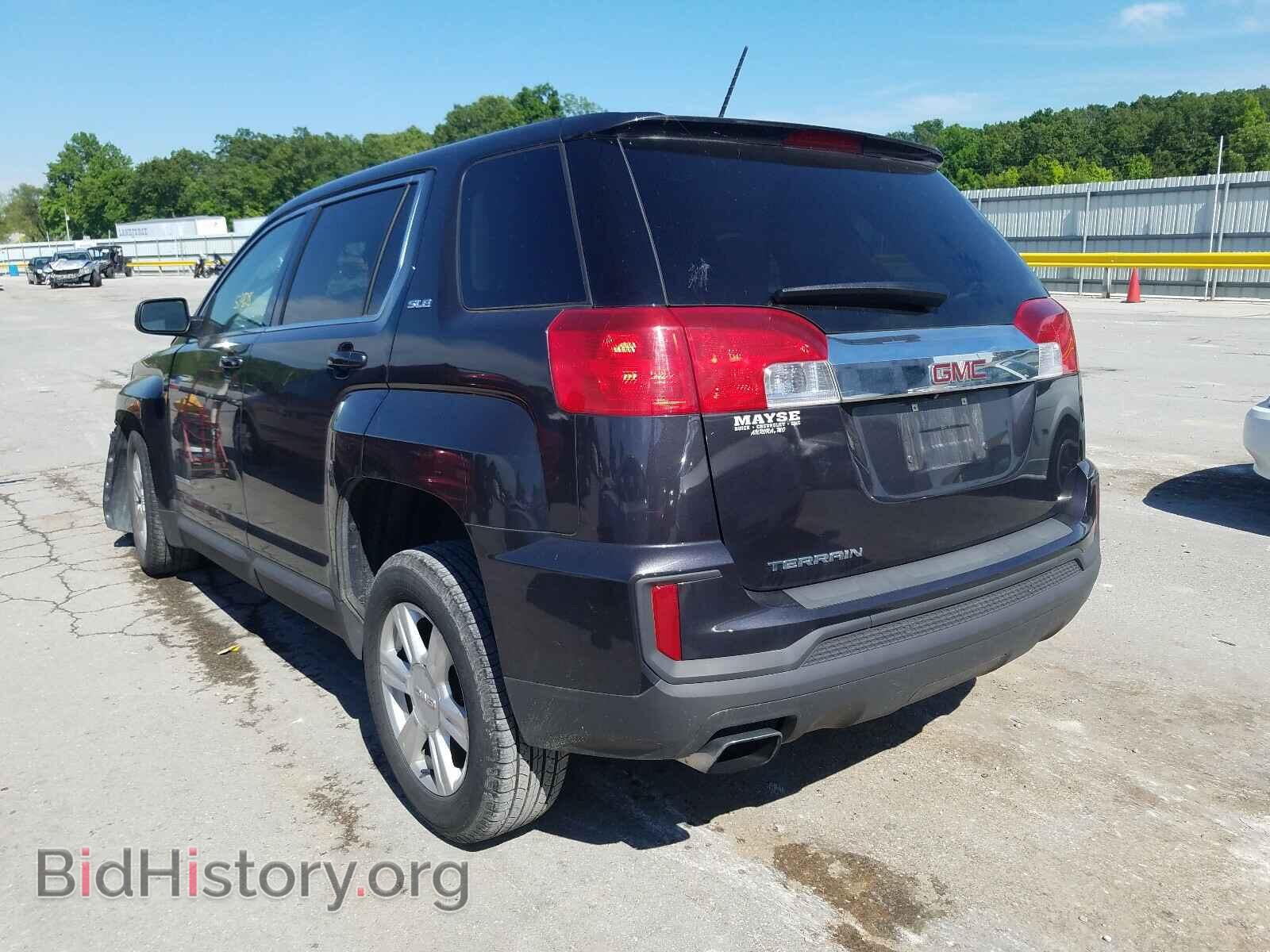 2016 GMC TERRAIN - VIN: 2GKALMEK3G6107675 - Фото 3