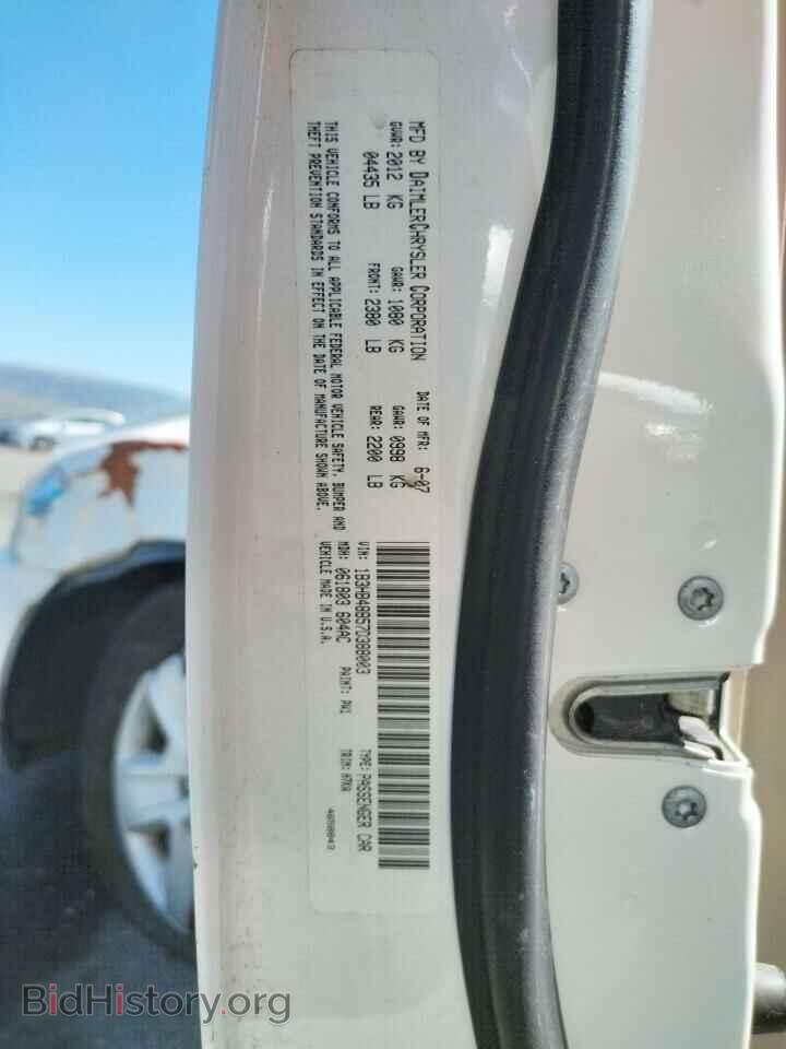 2007 DODGE CALIBER - VIN: 1B3HB48B57D388003 - Фото 10