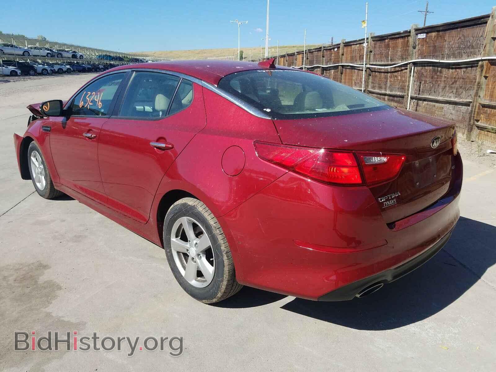 2015 KIA OPTIMA - VIN: 5XXGM4A73FG514972 - Фото 3
