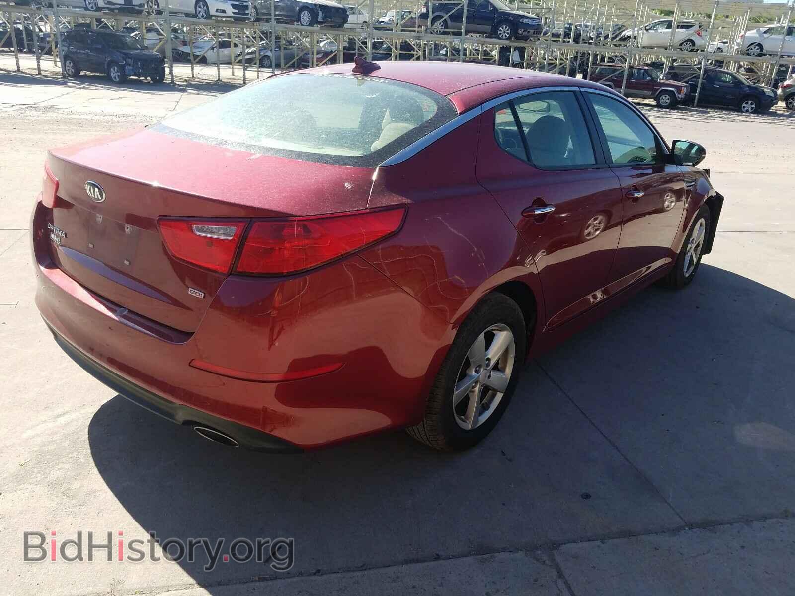 2015 KIA OPTIMA - VIN: 5XXGM4A73FG514972 - Фото 4