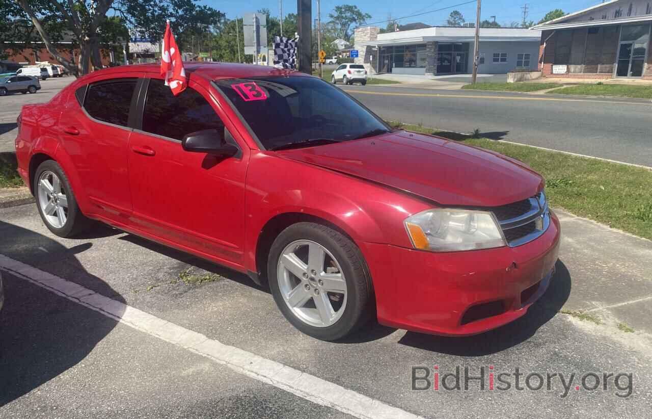 Photo 1C3CDZAB9DN643319 - DODGE AVENGER 2013