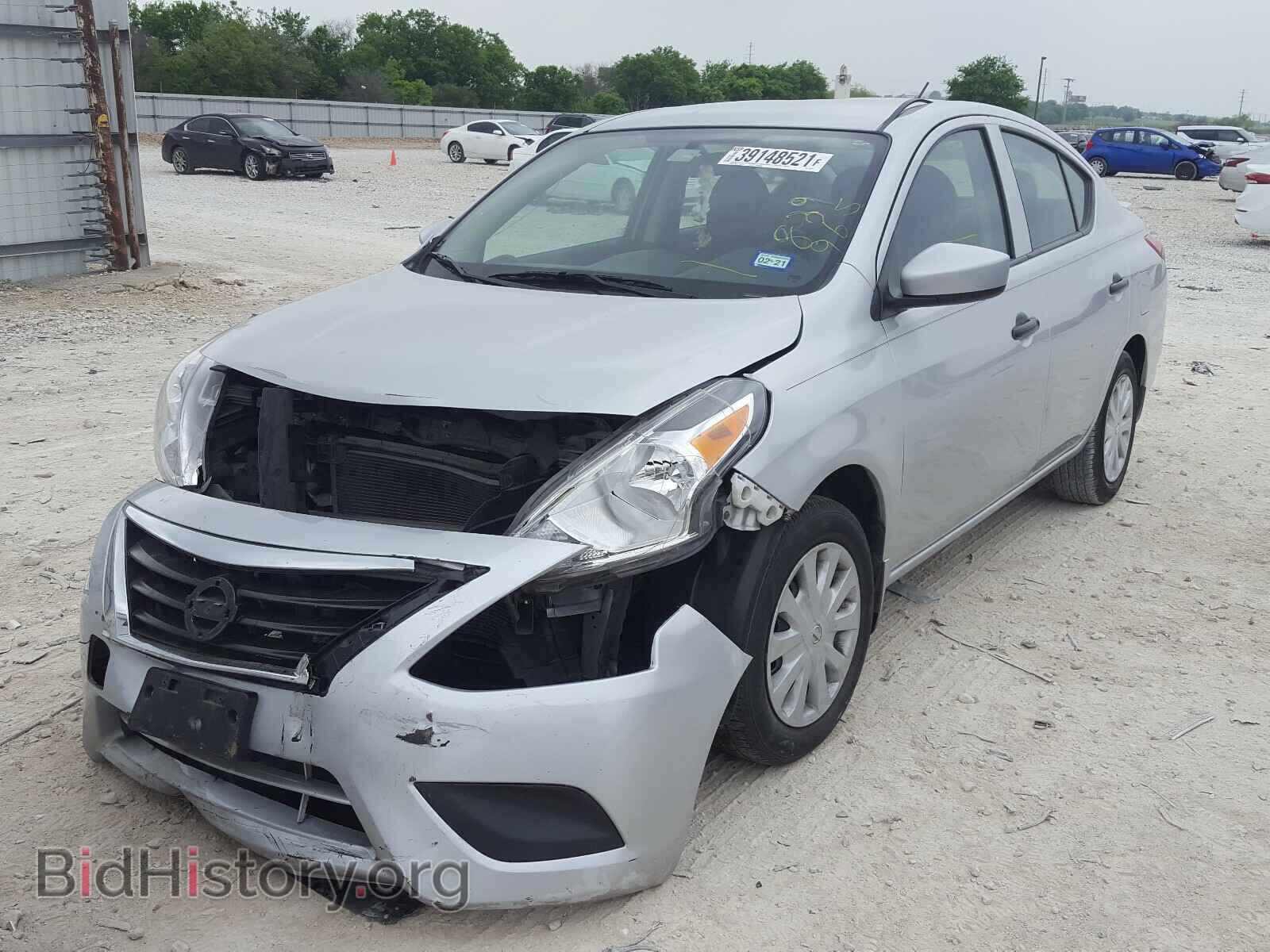 2016 NISSAN VERSA - VIN: 3N1CN7AP1GL839965 - Фото 2