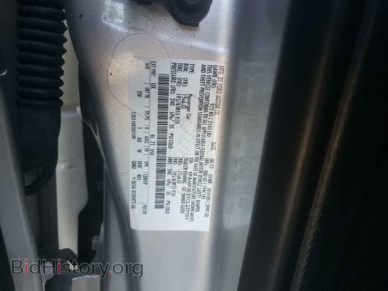 2012 FORD FOCUS - VIN: 1FAHP3E21CL237101 - Photo 13