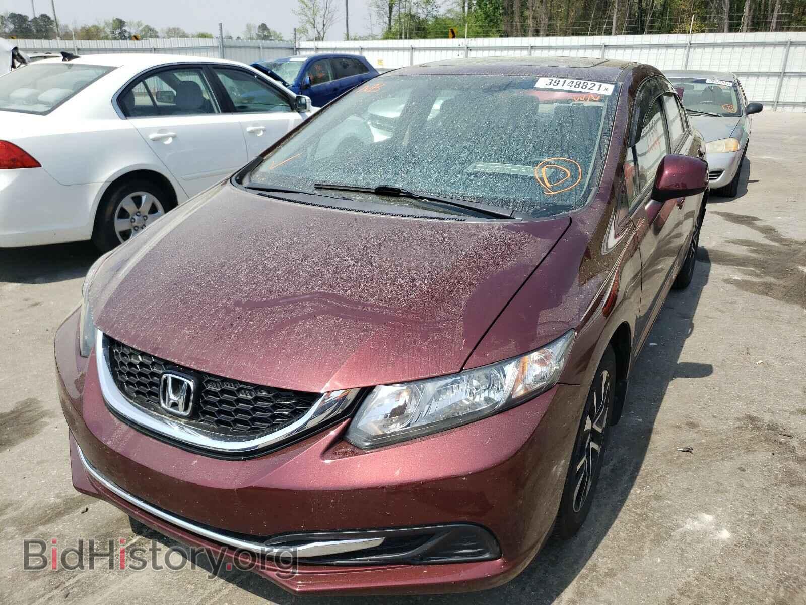 2013 HONDA CIVIC - VIN: 19XFB2F8XDE062547 - Фото 2