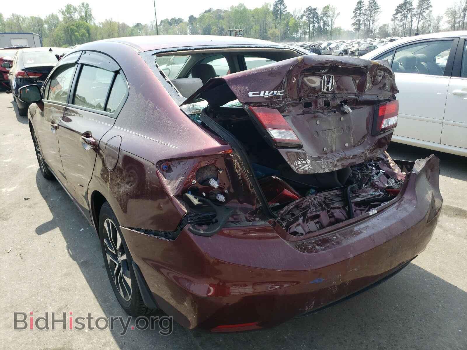 2013 HONDA CIVIC - VIN: 19XFB2F8XDE062547 - Фото 3