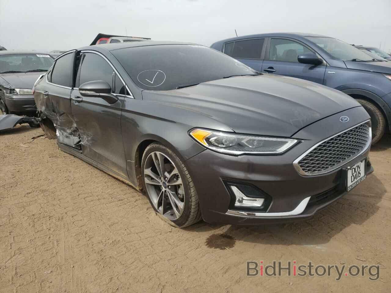 Photo 3FA6P0D92KR154572 - FORD FUSION 2019