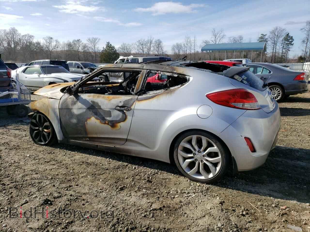 2012 HYUNDAI VELOSTER - VIN: KMHTC6AD2CU032255 - Фото 2