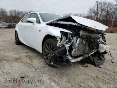 2014 Lexus IS IS 350, белый — VIN JTHBE1D21E5010167, Copart