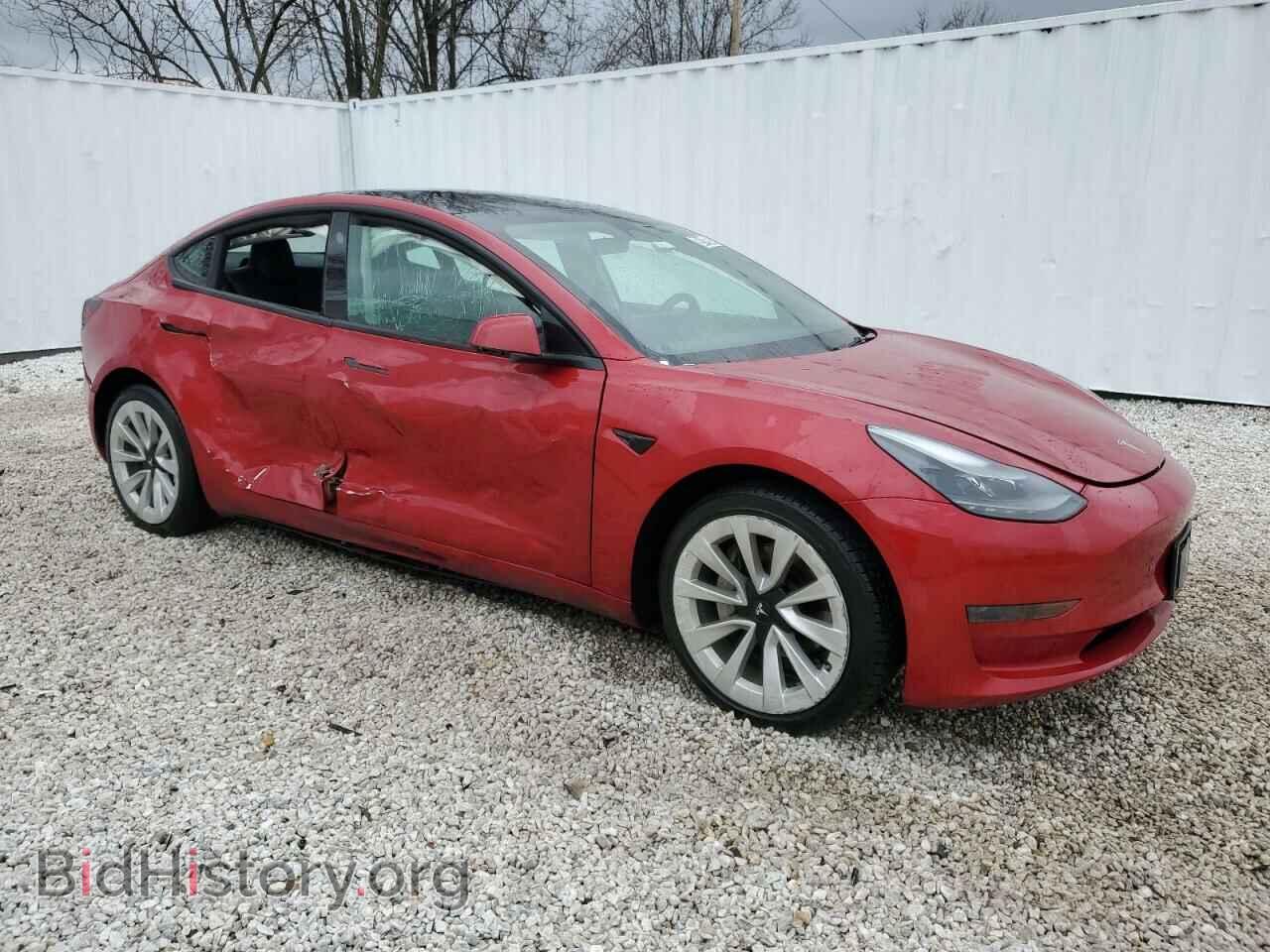 2022 TESLA MODEL 3 - VIN: 5YJ3E1EA5NF185872 - Photo 4