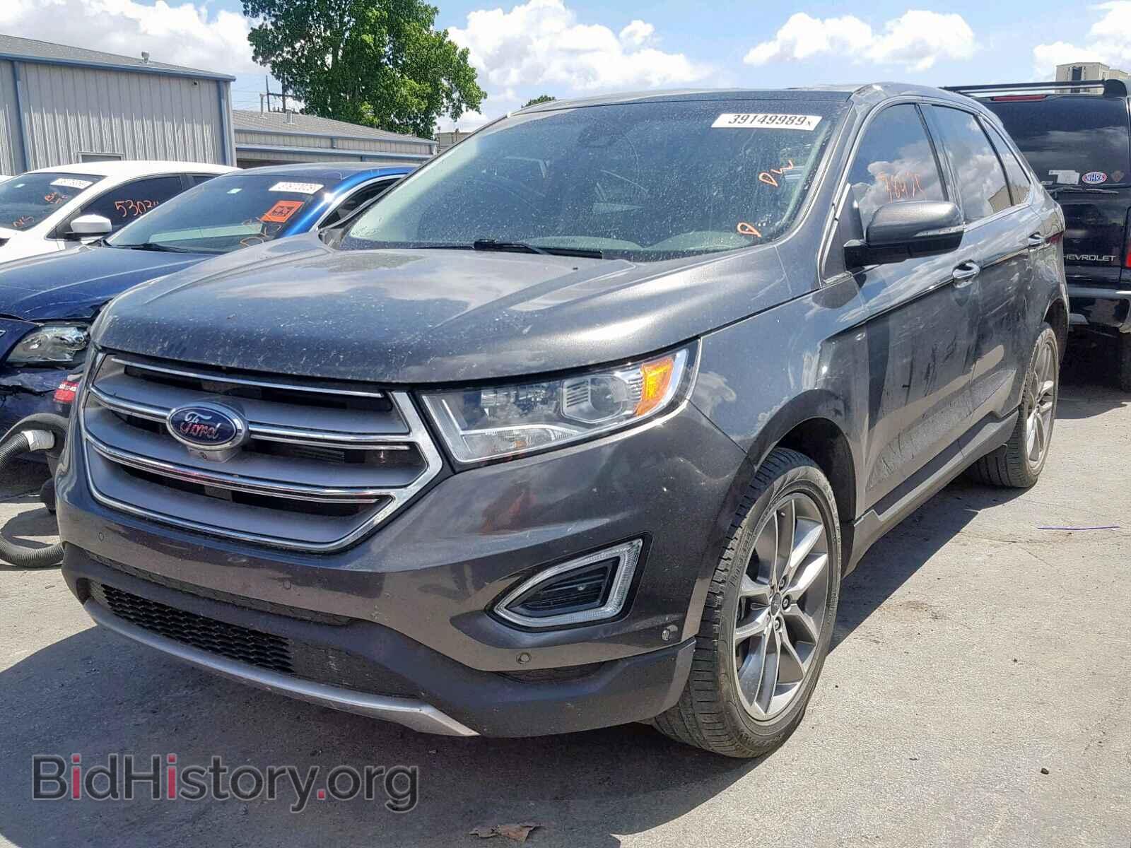 2016 FORD EDGE TITAN - VIN: 2FMPK3K89GBC42142 - Фото 2