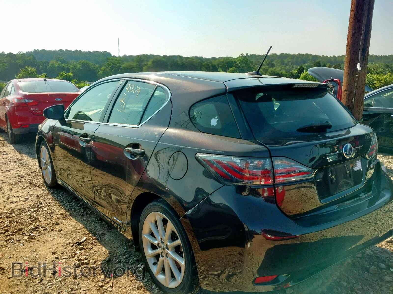 2011 LEXUS CT 200 - VIN: JTHKD5BH3B2041404 - Фото 3