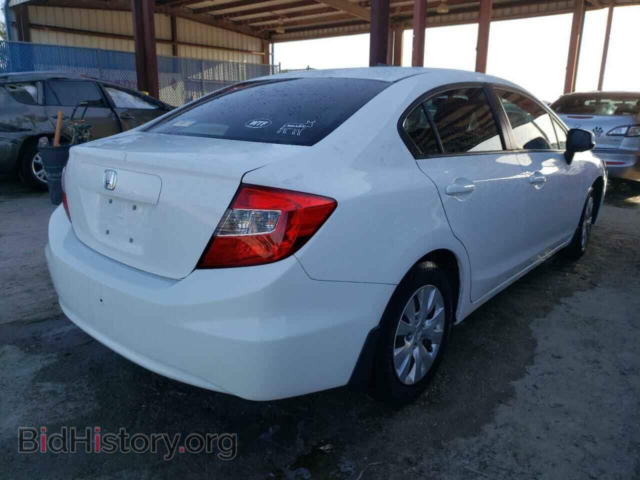 2012 HONDA CIVIC - VIN: 19XFB2F55CE008108 - Фото 4