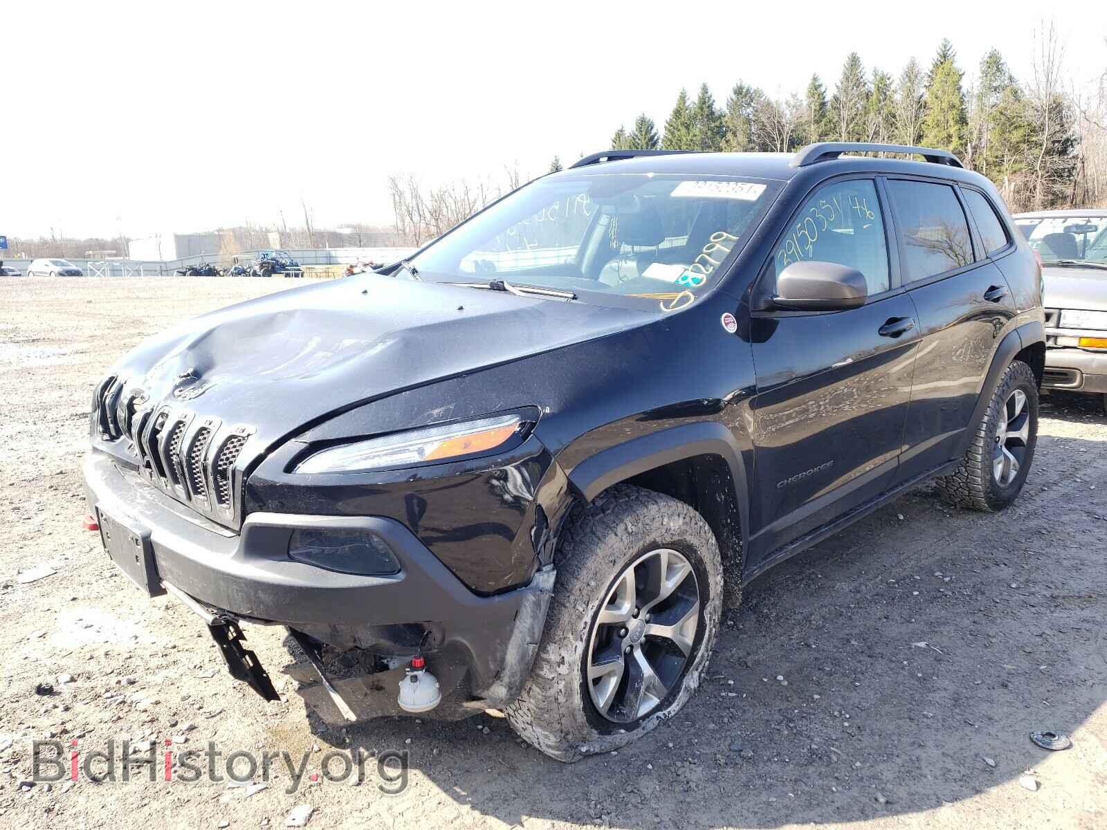 2014 JEEP CHEROKEE - VIN: 1C4PJMBS8EW156356 - Фото 2