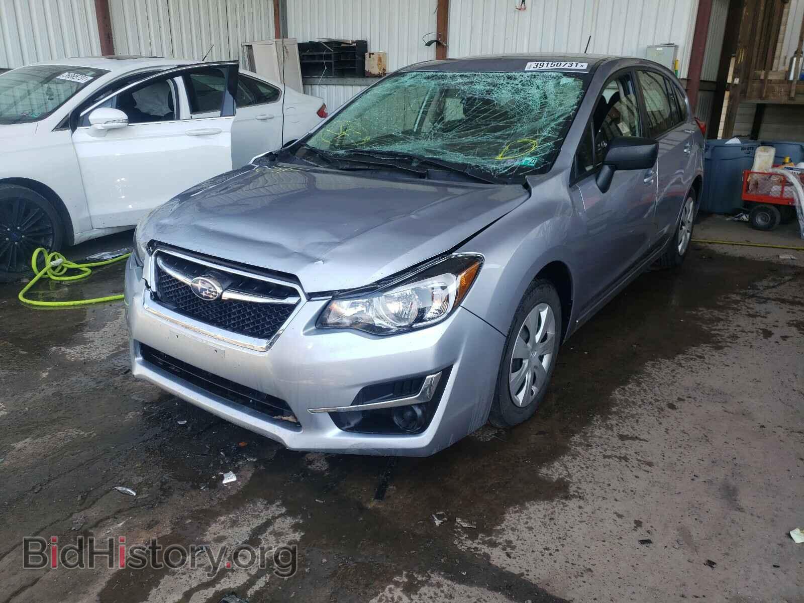2016 SUBARU IMPREZA - VIN: JF1GPAA69G8244525 - Фото 2