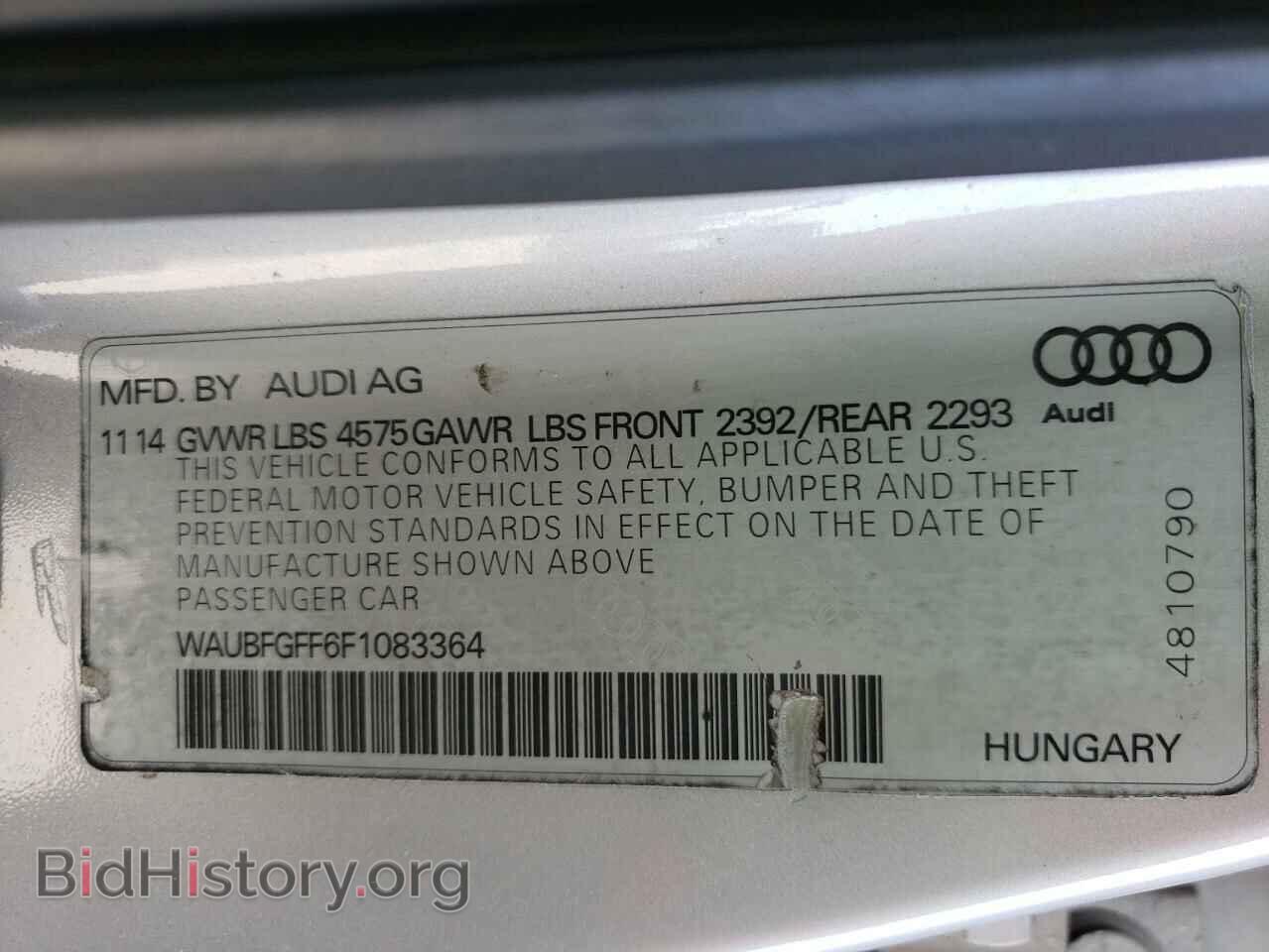 2015 AUDI A3 - VIN: WAUBFGFF6F1083364 - Photo 10