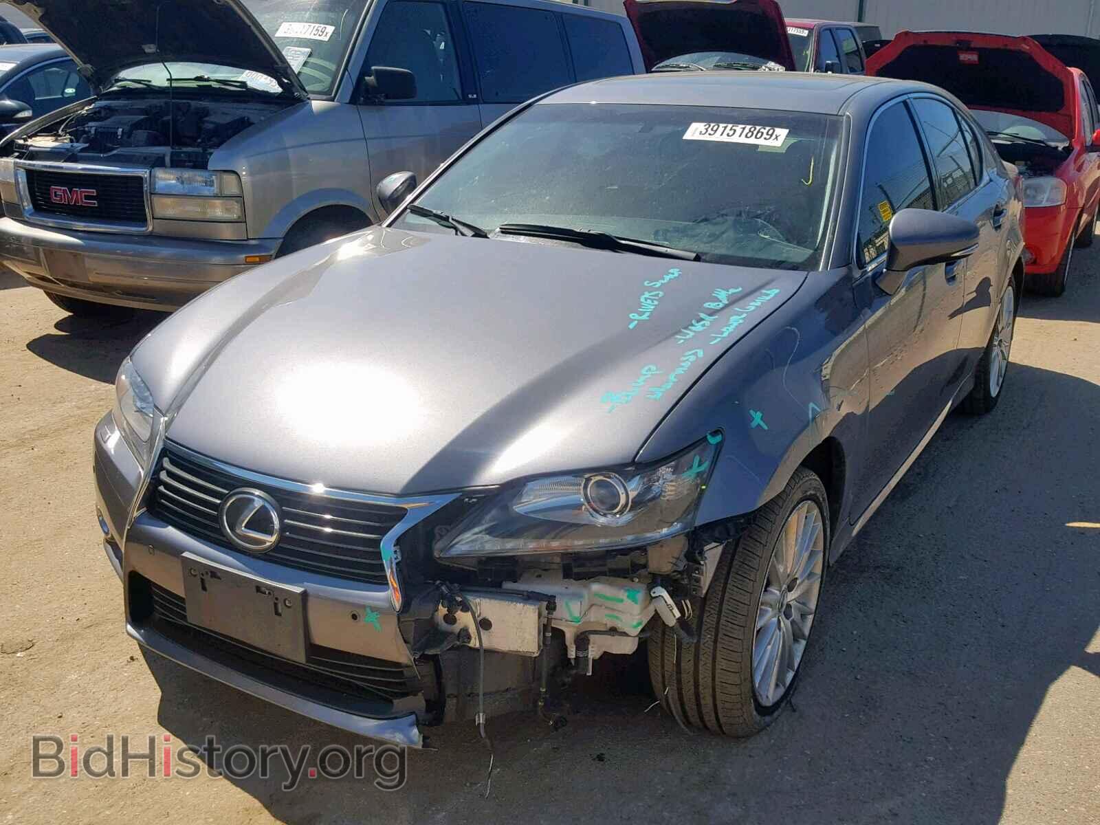 2013 LEXUS GS350 - VIN: JTHCE1BL8D5013517 - Фото 2
