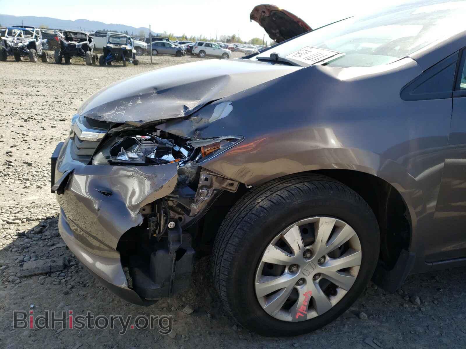 2012 HONDA CIVIC - VIN: 2HGFB2F52CH598046 - Фото 9