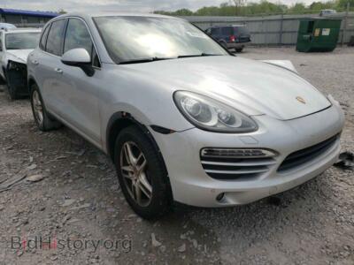 2012 Porsche CAYENNE, silver — VIN WP1AA2A23CLA06020, Copart