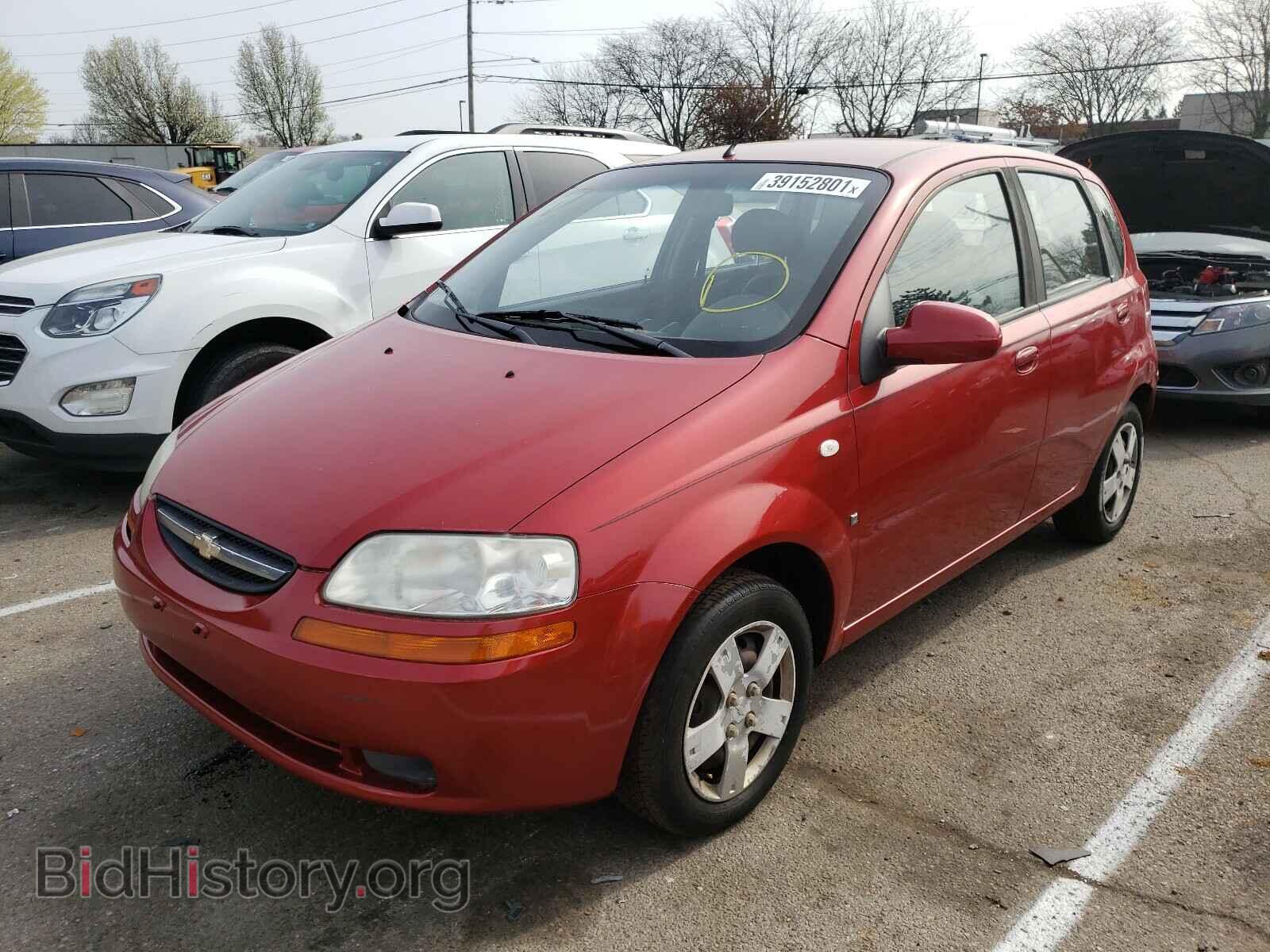 2007 CHEVROLET AVEO - VIN: KL1TD66617B761447 - Фото 2