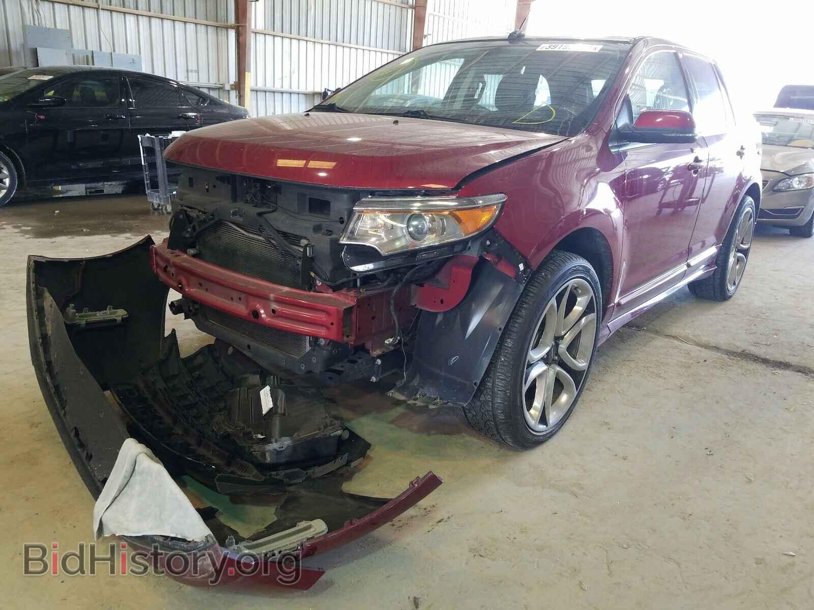 2013 FORD EDGE - VIN: 2FMDK3AK0DBB95143 - Фото 2
