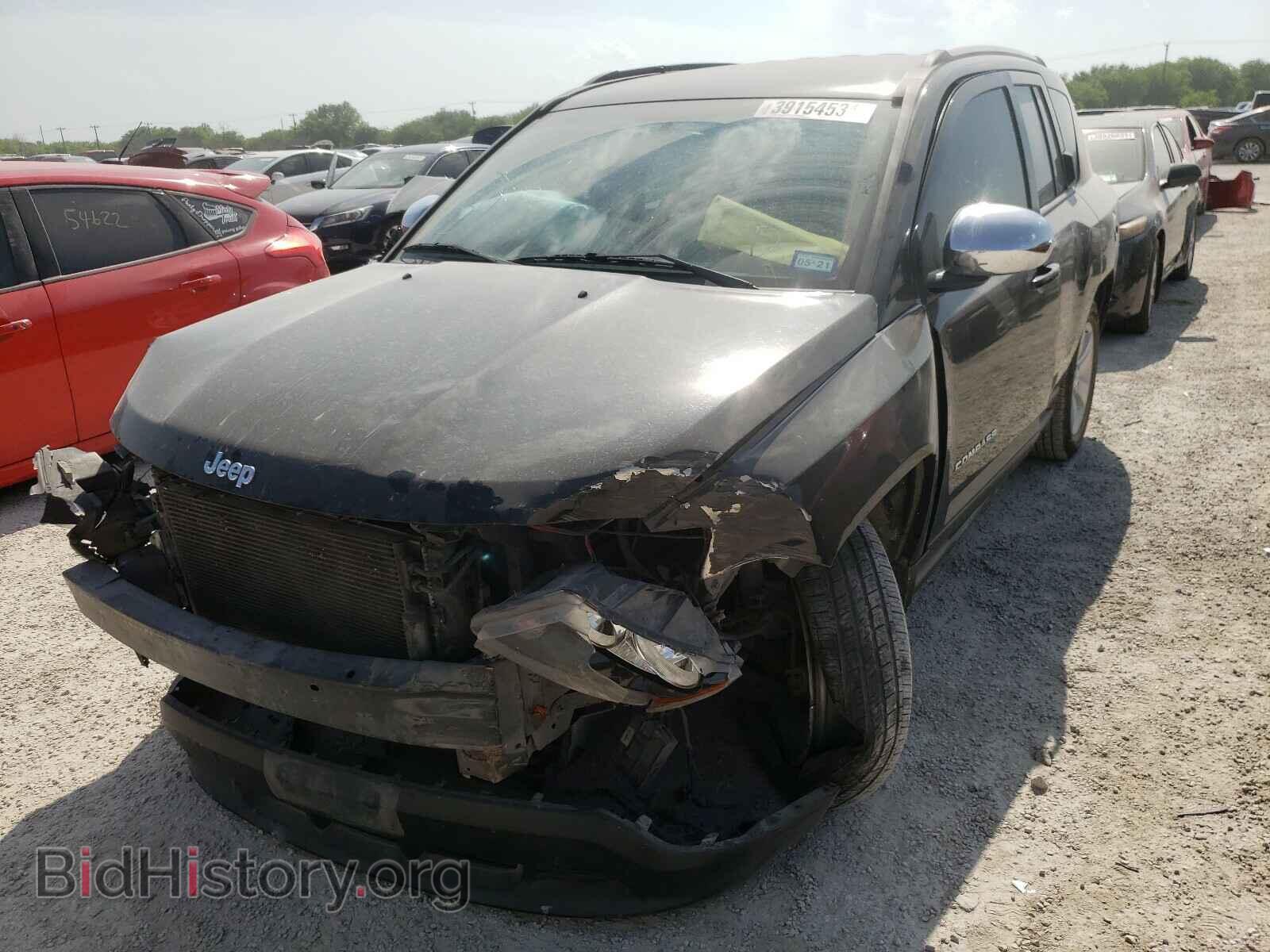 2014 JEEP COMPASS - VIN: 1C4NJCBBXED905316 - Фото 2