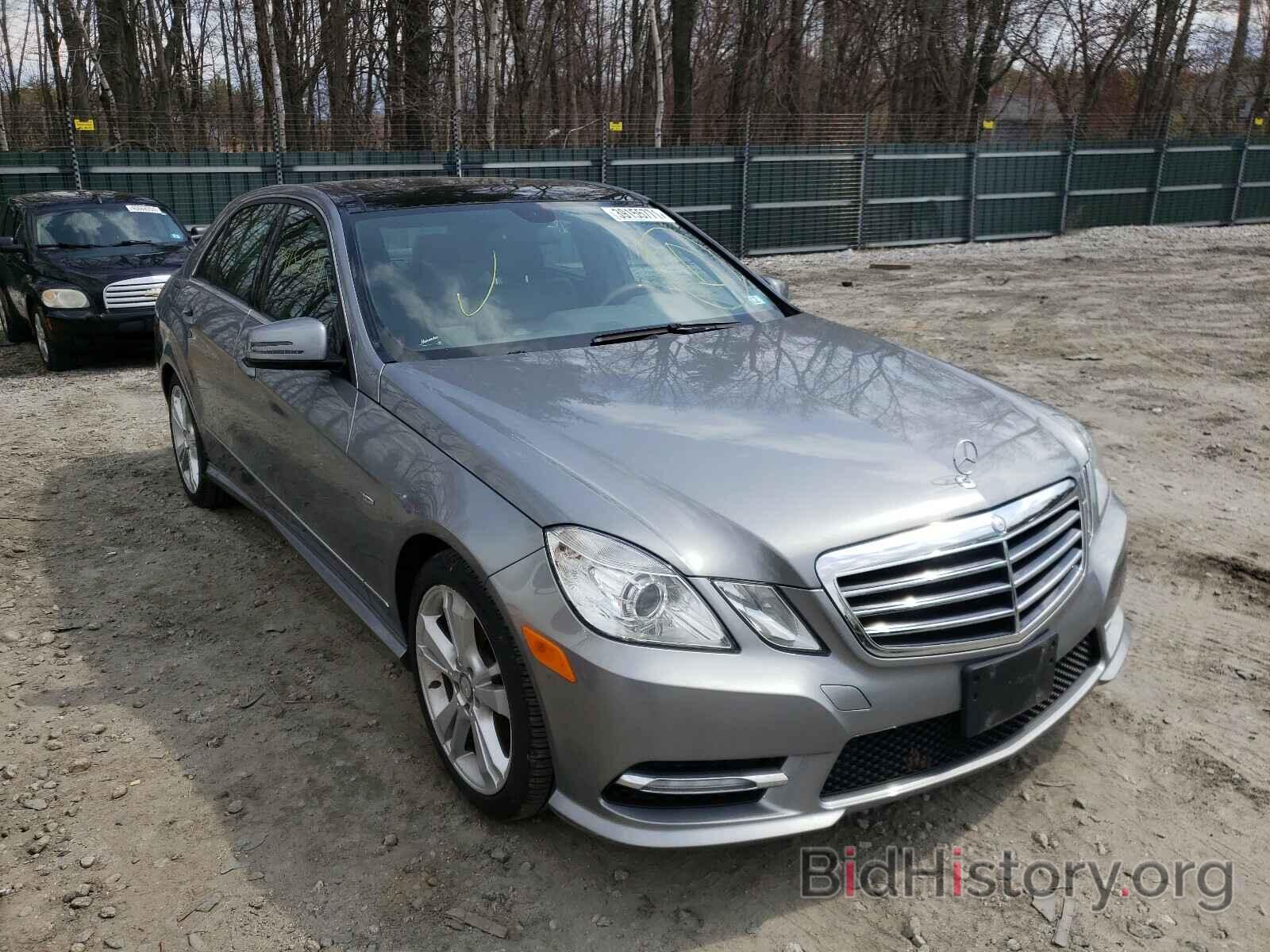 Photo WDDHF8JB9CA569529 - MERCEDES-BENZ E CLASS 2012