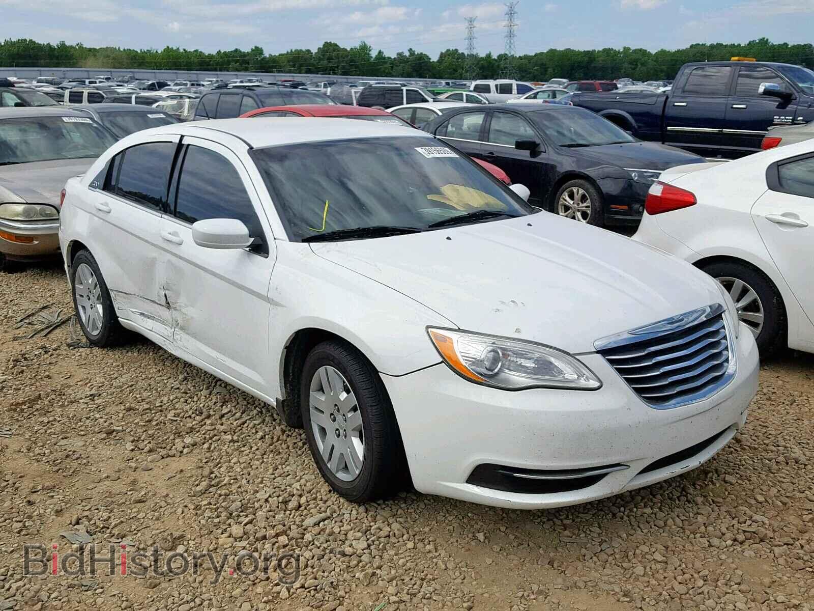 Фотография 1C3CCBAB2CN222776 - CHRYSLER 200 2012