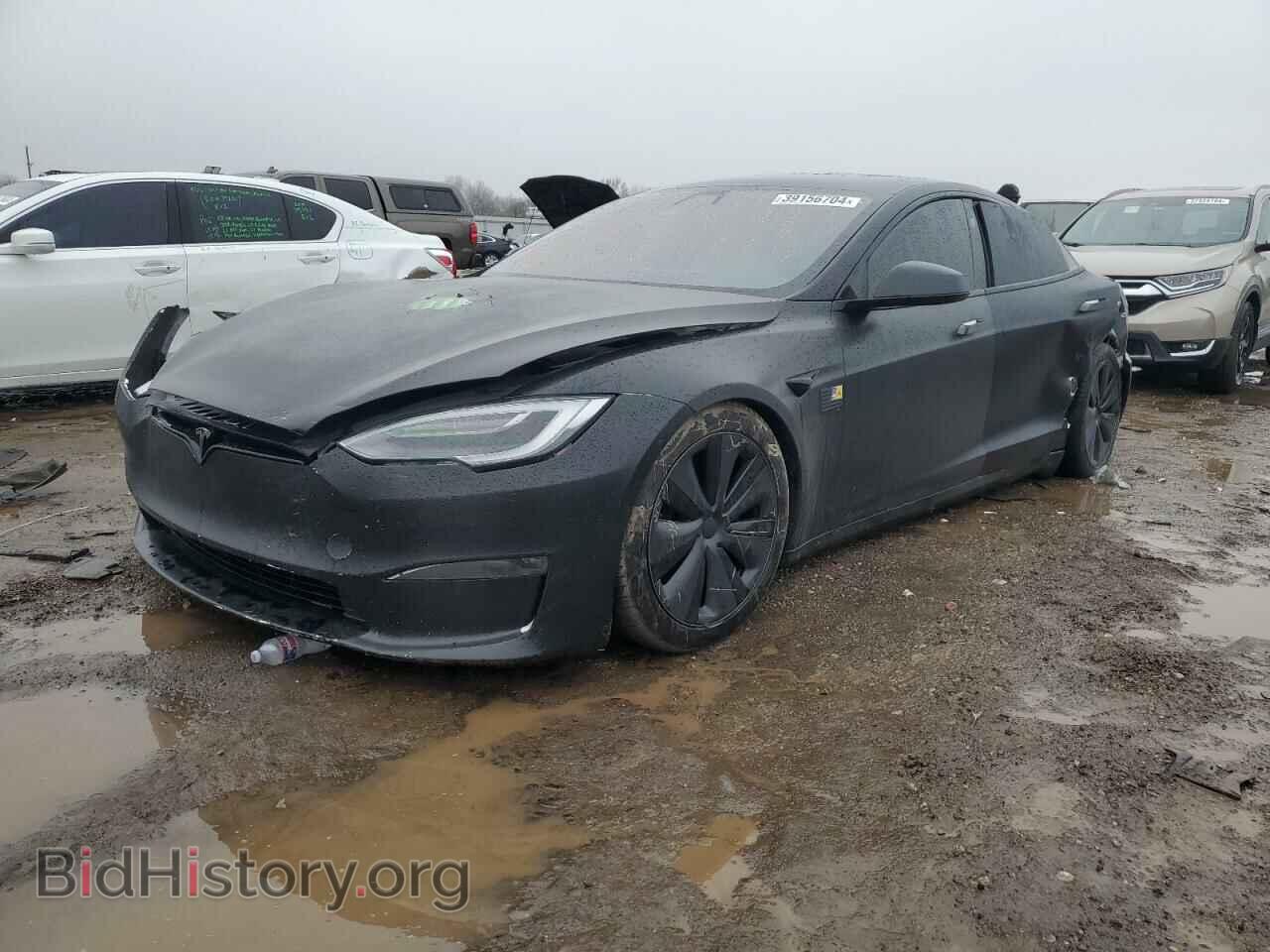 Photo 5YJSA1E65MF447133 - TESLA MODEL S 2021