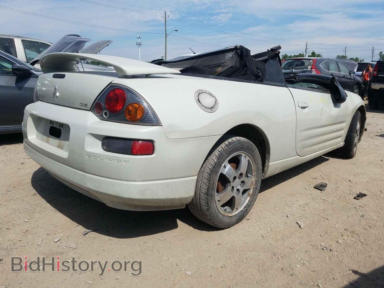 2003 MITSUBISHI ECLIPSE - VIN: 4A3AE45G73E141042 - Фото 4
