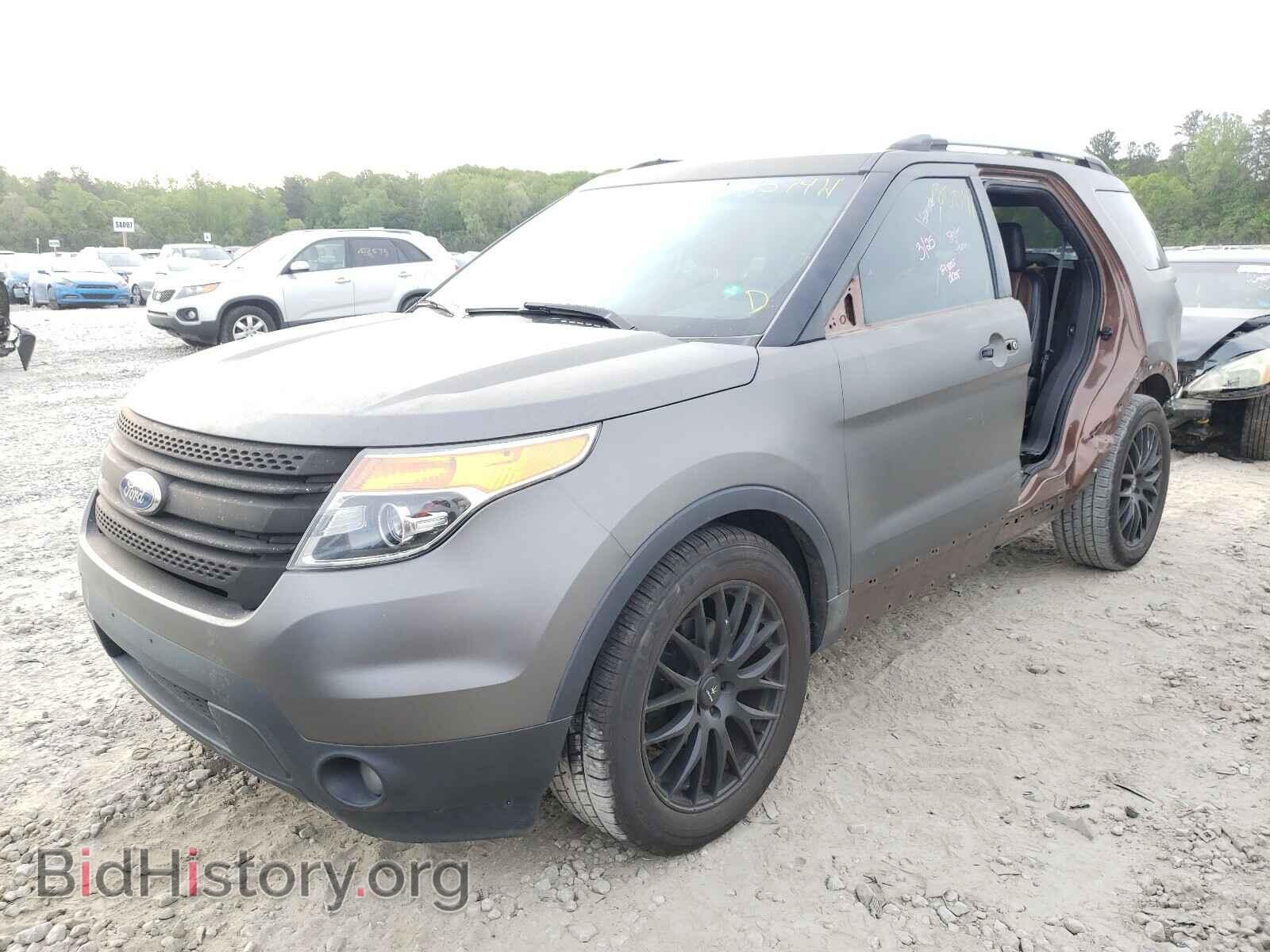 2011 FORD EXPLORER - VIN: 1FMHK7F82BGA58989 - Фото 2