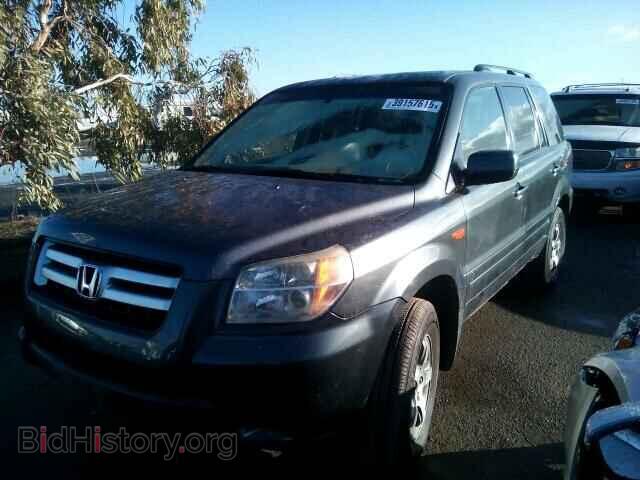 2006 HONDA PILOT - VIN: 2HKYF18446H504657 - Фото 2