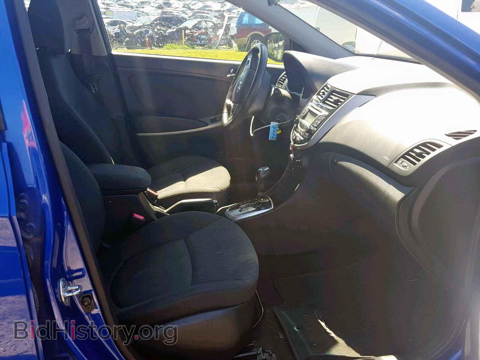 2013 HYUNDAI ACCENT - VIN: KMHCU5AE1DU062087 - Фото 5