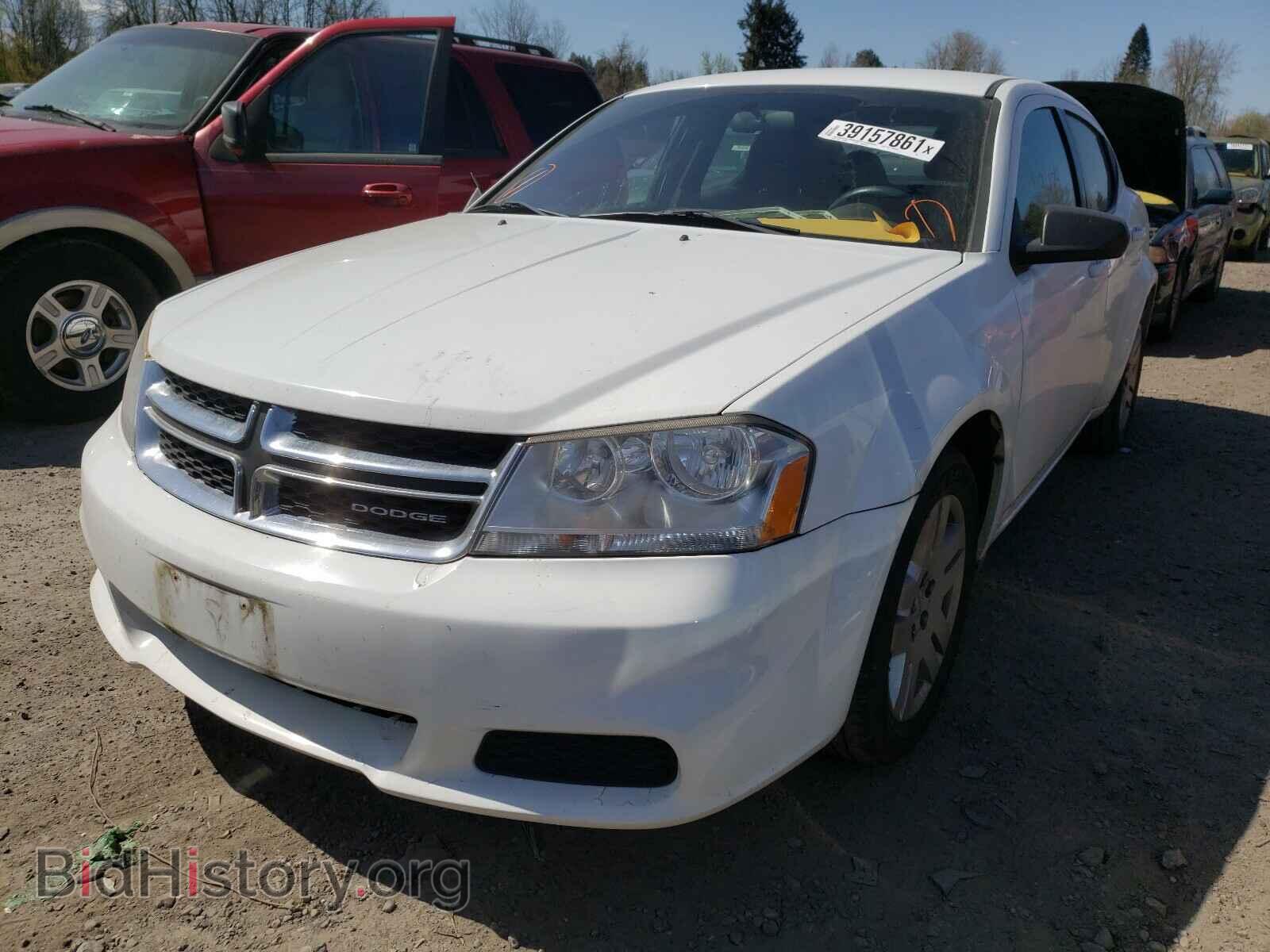 2011 DODGE AVENGER - VIN: 1B3BD4FB1BN621283 - Фото 2