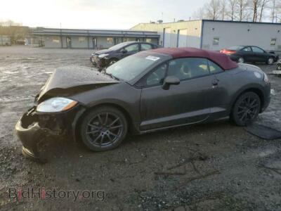 2011 Mitsubishi ECLIPSE Spyder GT, gray — VIN 4A37L3ET2BE001860, Copart
