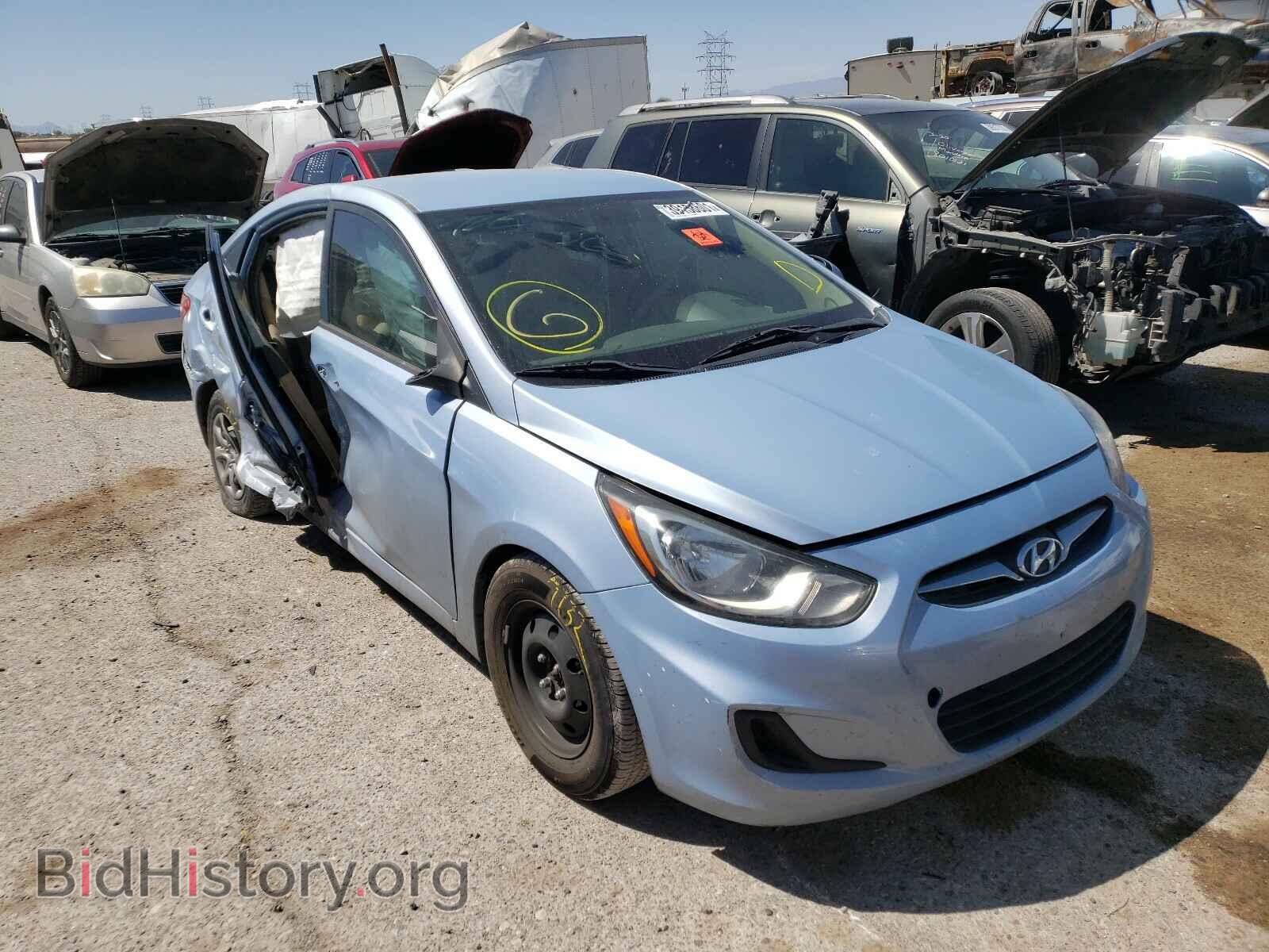 Photo KMHCT4AE3EU669705 - HYUNDAI ACCENT 2014