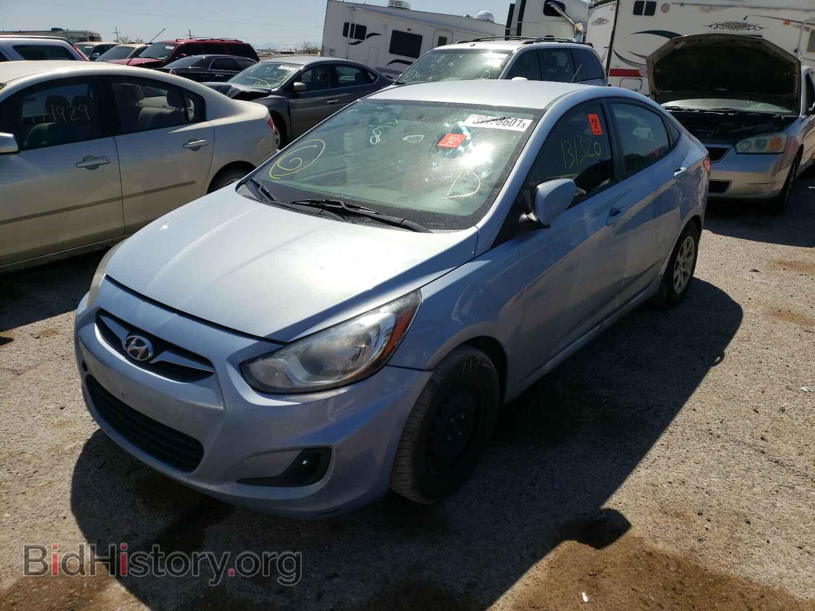 2014 HYUNDAI ACCENT - VIN: KMHCT4AE3EU669705 - Фото 2