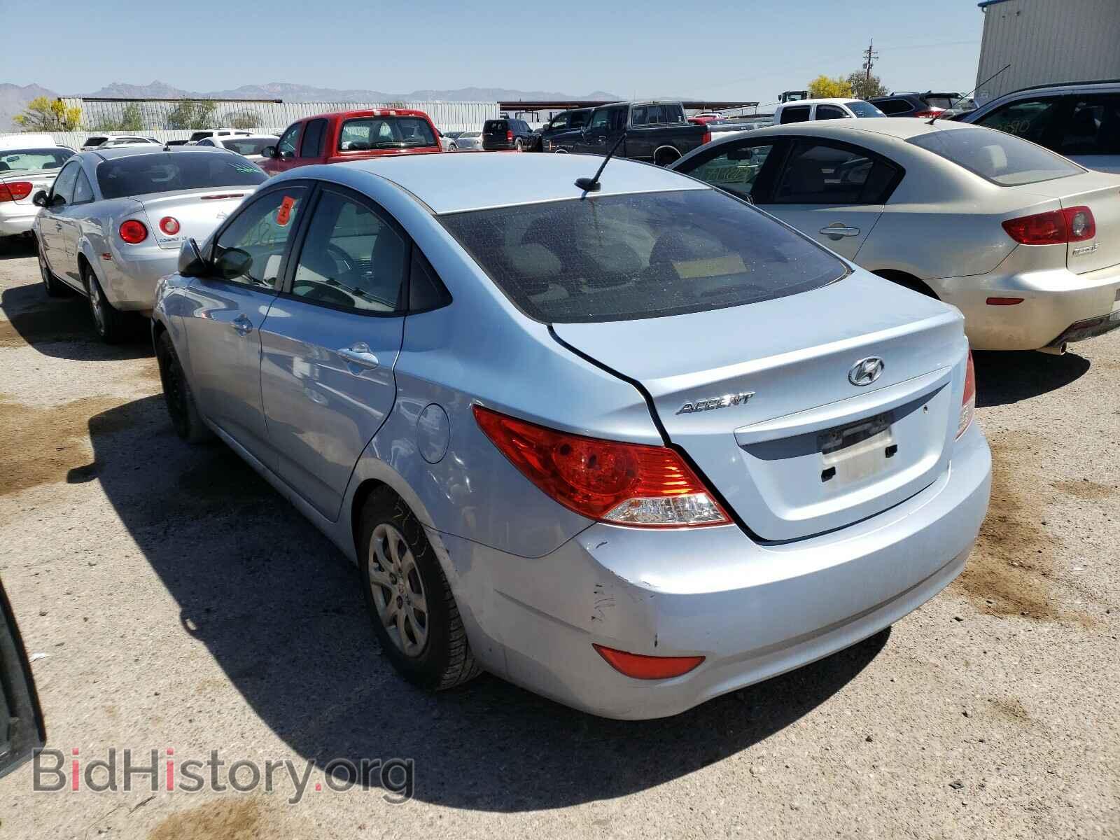 2014 HYUNDAI ACCENT - VIN: KMHCT4AE3EU669705 - Фото 3