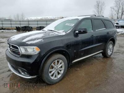 2019 Dodge DURANGO Durango SX, черный — VIN 1C4RDJAG2KC852994, Copart