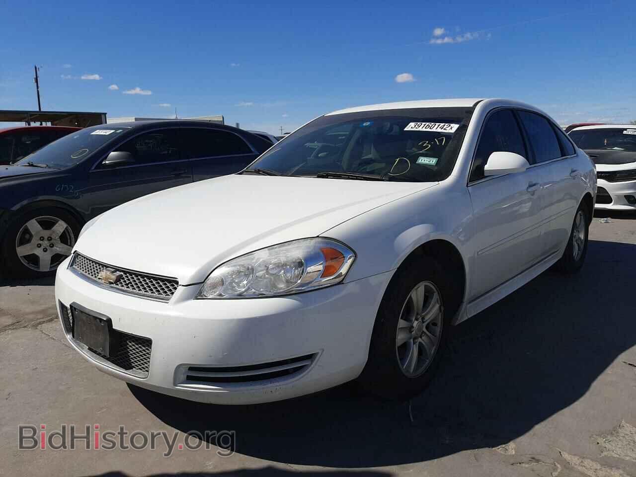 2012 CHEVROLET IMPALA - VIN: 2G1WF5E3XC1306911 - Фото 2