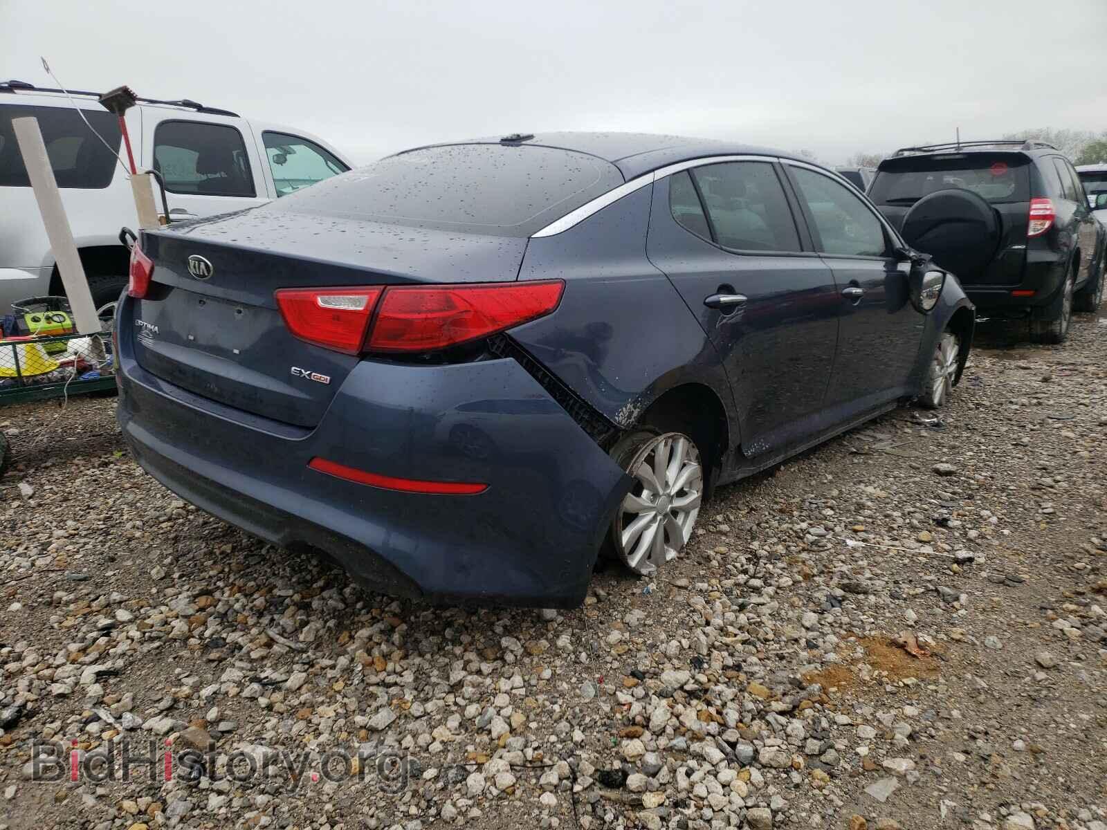 2015 KIA OPTIMA - VIN: 5XXGN4A79FG449784 - Фото 4