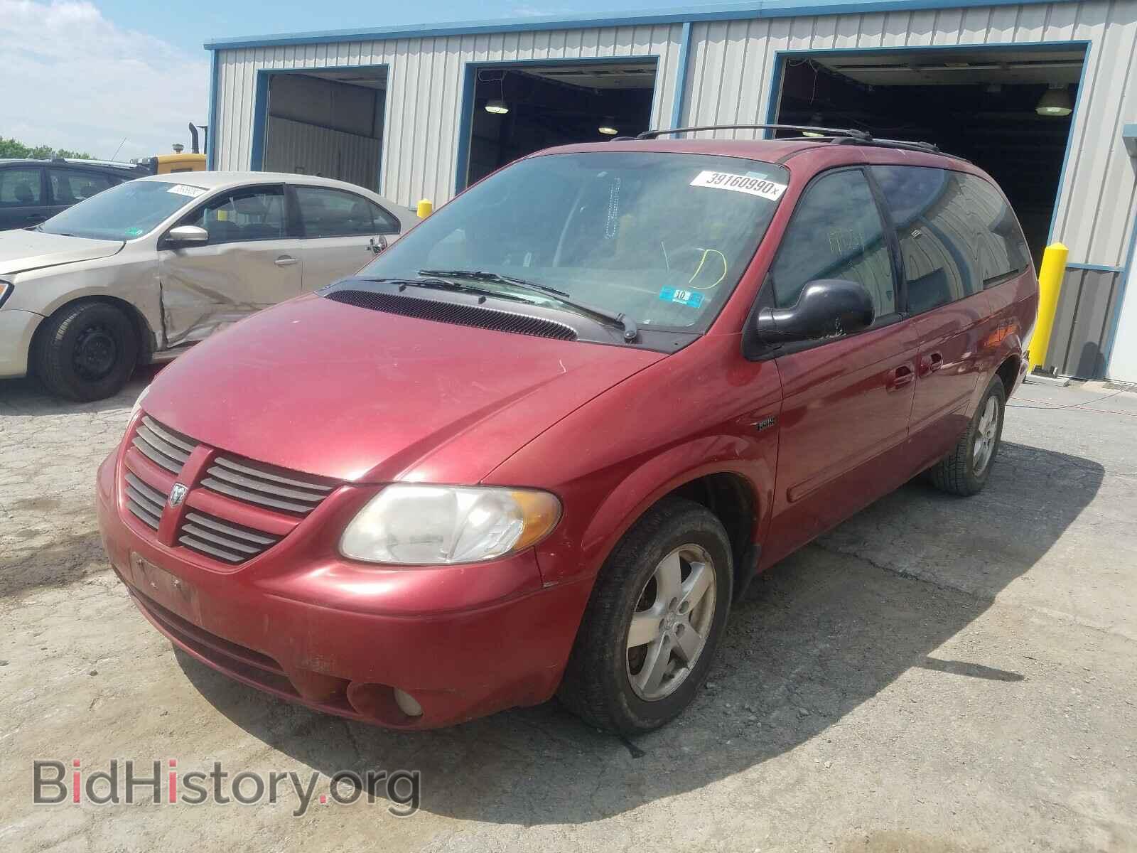 2007 DODGE CARAVAN - VIN: 2D4GP44L27R356829 - Фото 2