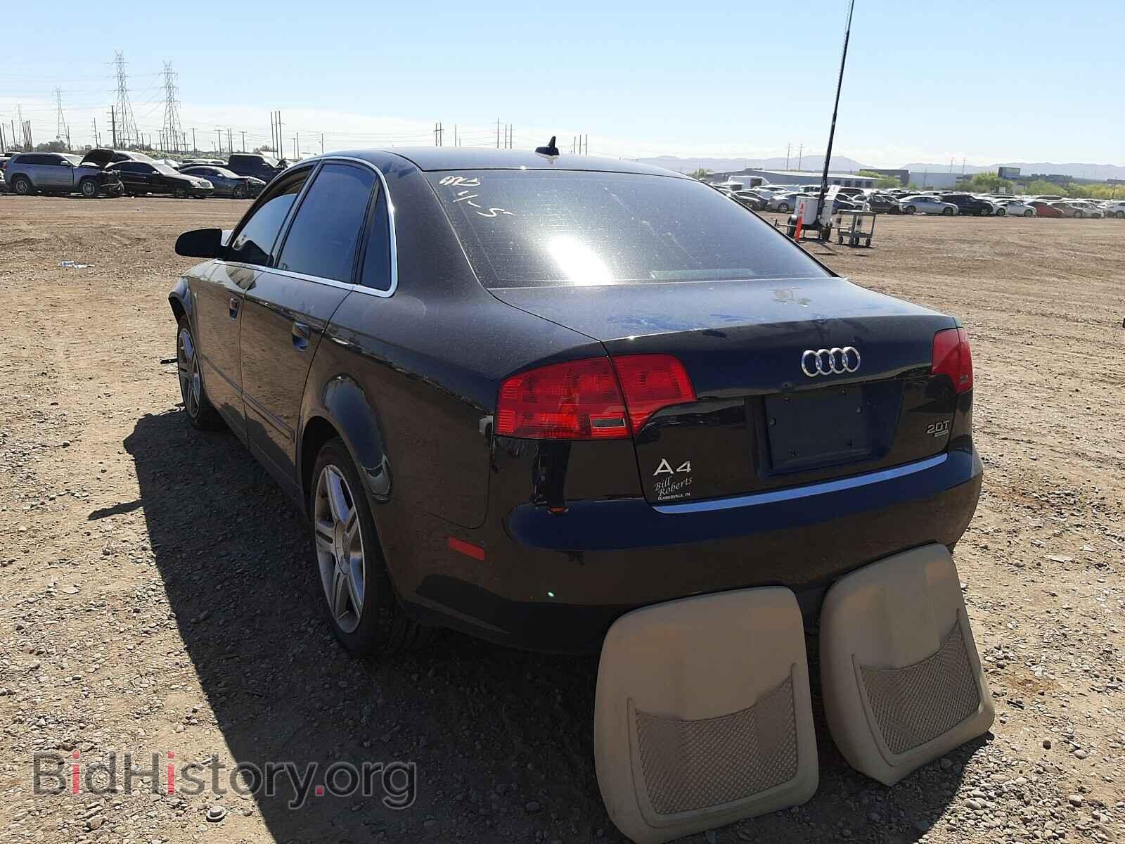 2007 AUDI A4 - VIN: WAUDF78E57A240218 - Фото 3