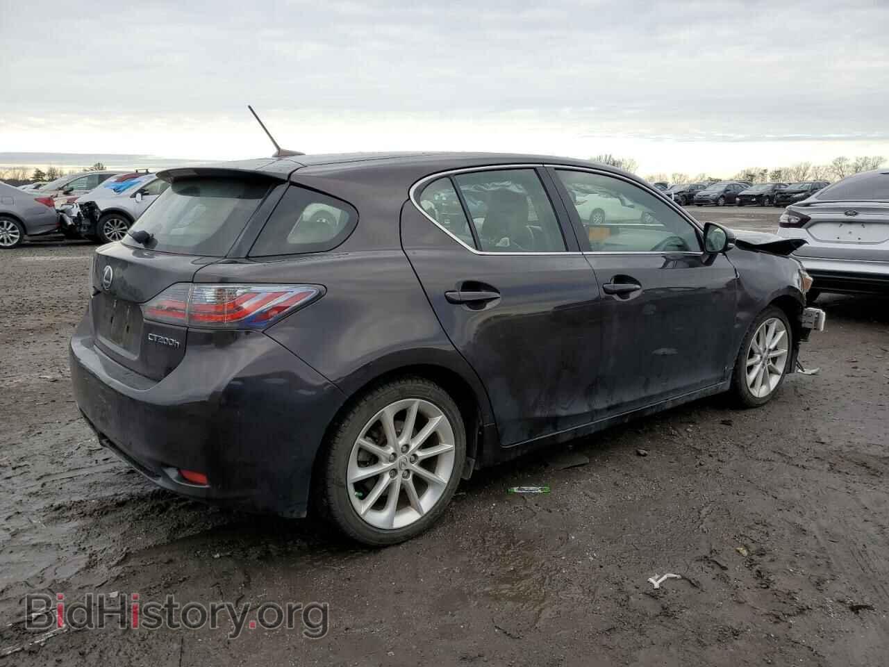 2011 LEXUS CT 200 - VIN: JTHKD5BH9B2038197 - Фото 3