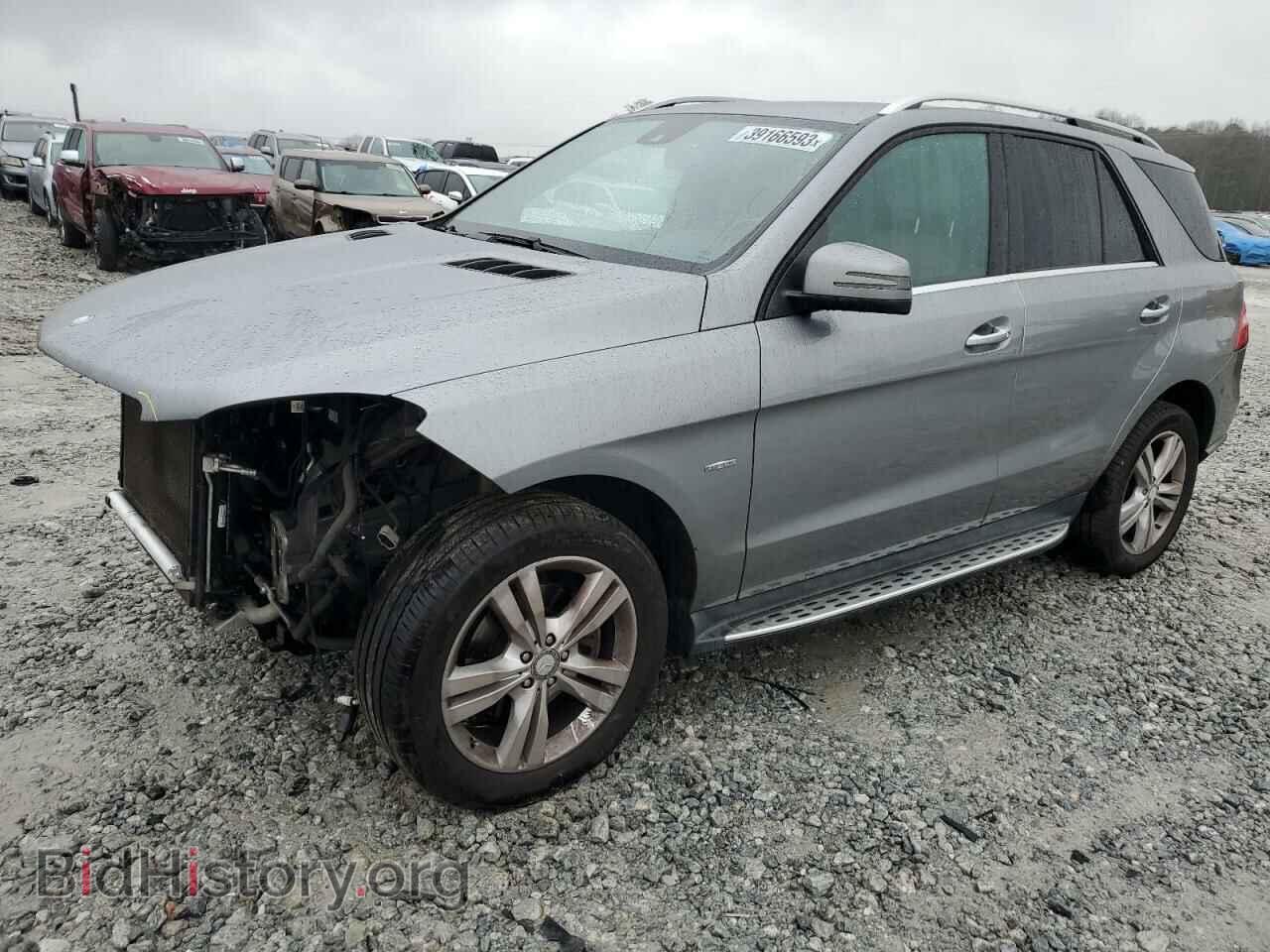 Photo 4JGDA5HB9CA015530 - MERCEDES-BENZ M-CLASS 2012