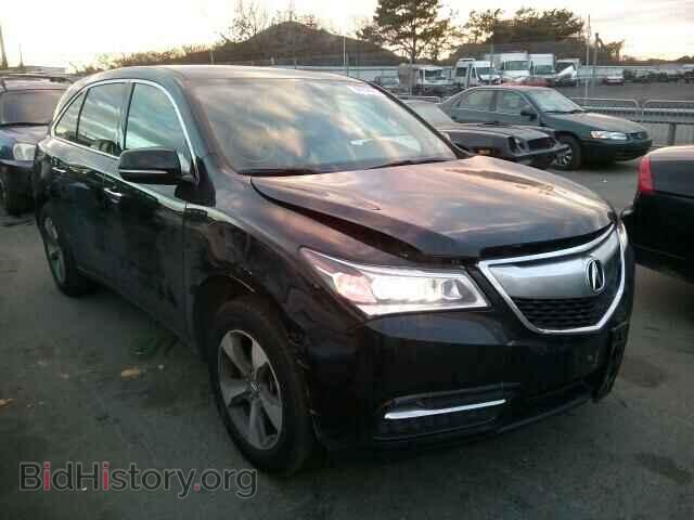Photo 5FRYD4H25EB043227 - ACURA MDX 2014